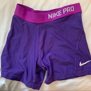 Purple Nike Pros